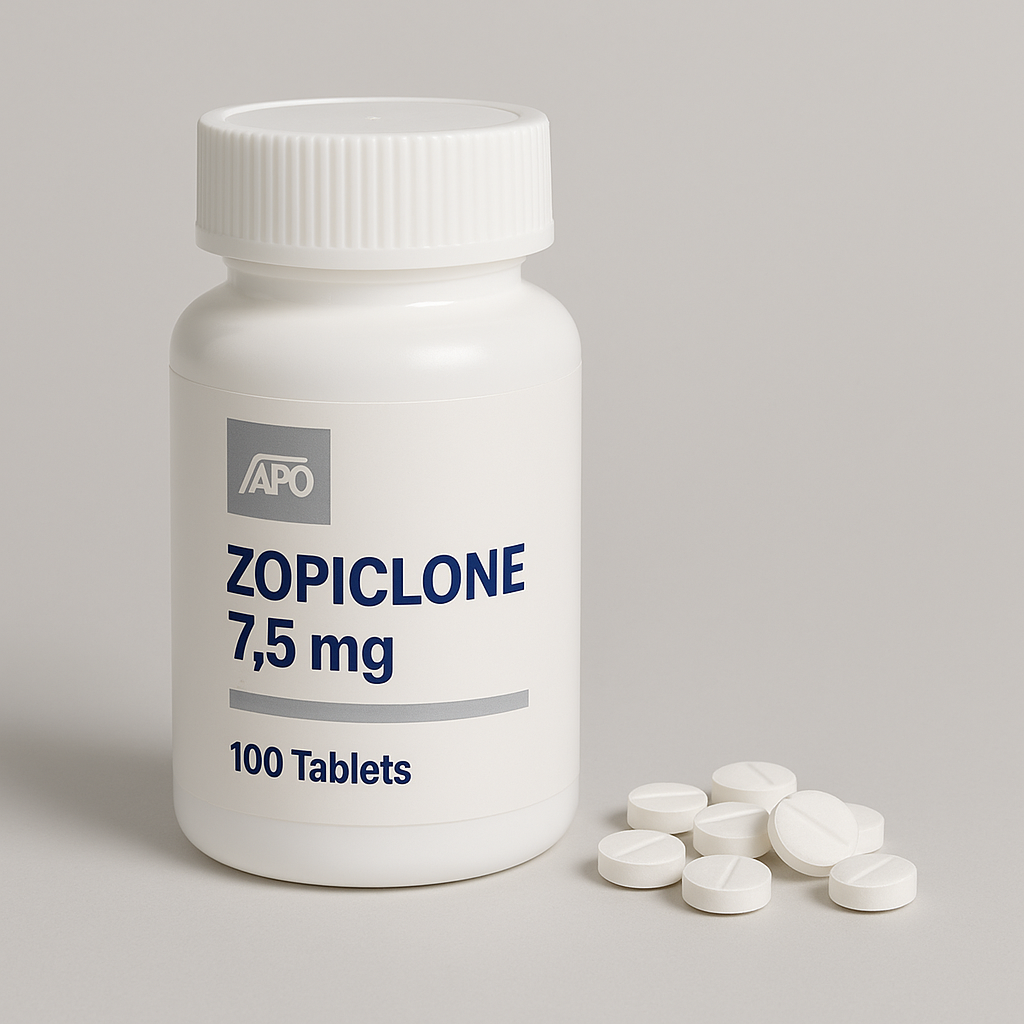 zopiclone 7.5mg x 100 – apo | canada pharmaceutical grade in stock [apo brand 100%]