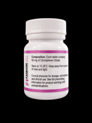 clomid 50 (clomiphene citrate) 50mg – 50 tablets by fusion one laboratories