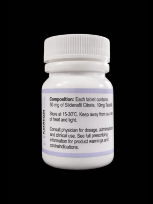 vialis (sildenafil 50mg + tadalafil 10mg) – 10 tablets by fusion one laboratories