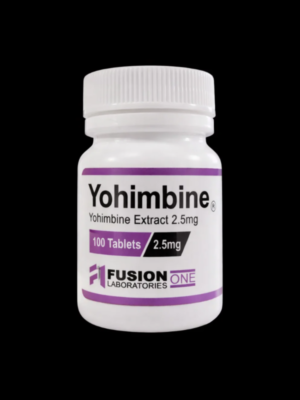 yohimbine extract 2.5mg – 100 tablets by fusion one laboratories