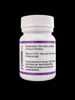 yohimbine extract 2.5mg – 100 tablets by fusion one laboratories