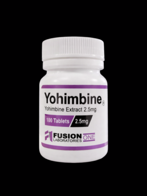 yohimbine extract 2.5mg – 100 tablets by fusion one laboratories