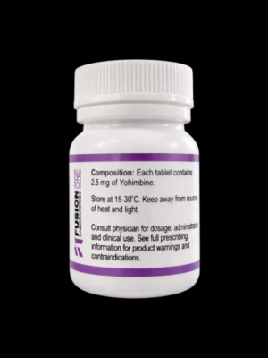 yohimbine extract 2.5mg – 100 tablets by fusion one laboratories